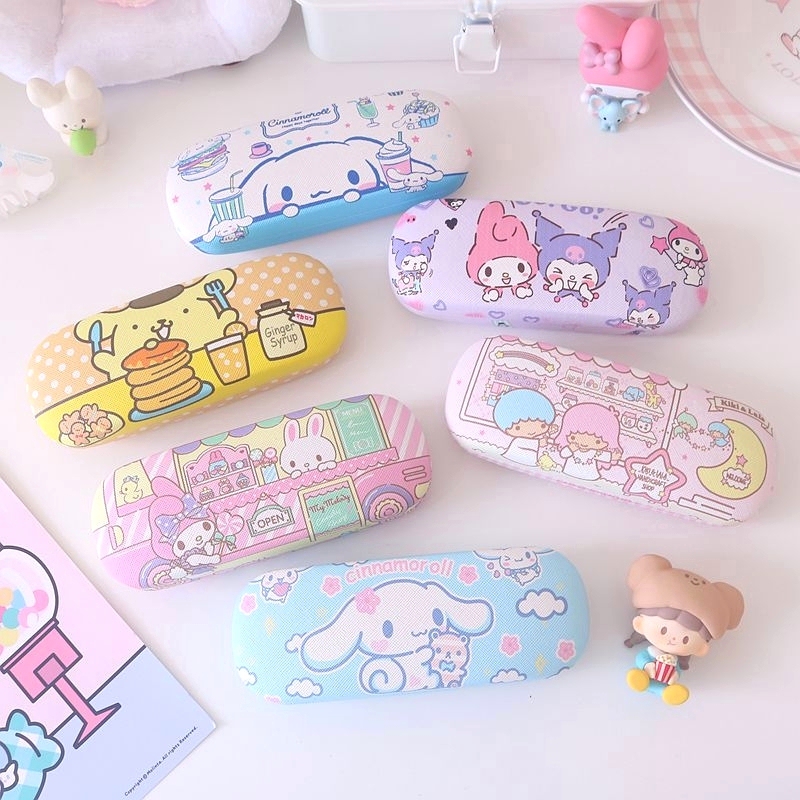 Cartoon Glasses Anti-Drop and Eye-Protecting Children's Portable Box Student Frame Myopia Storage Box Cartoon Glasses Anti-Drop and Eye-Protecting Children's Portable Box Student Frame Myopia Storage Box