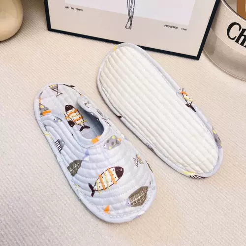 Игровой коврик, корейские тапочки, хлопковая дышащая беззвучная ткань на четыре сезона, новая коллекция, домашний декор