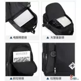 Вместительный и большой мужской ноутбук для путешествий для отдыха, школьный рюкзак, сумка через плечо, бизнес-версия, для средней школы