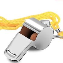 Whistle metal whistle referee sports rescue escape outdoor life-saving high-frequency fire field training whistle