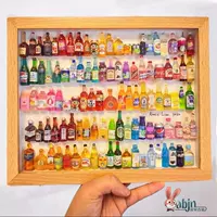 Фоторамка, бутылка, клей, 10 дюймов, 110 шт