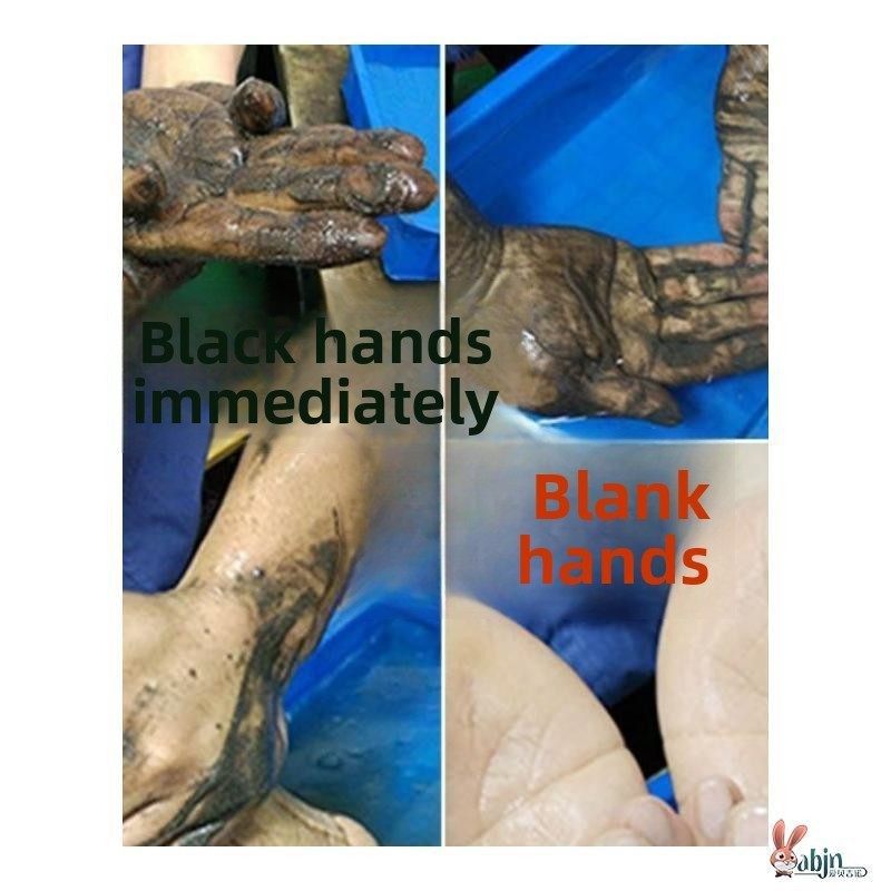 Mechanic's Oil-Removing Hand Washing Powder, Industrial Decontamination Black Hand Washing Sand, Auto Repair Oil-Removing Powder, Black Hands Turn White Hand Washing Cream