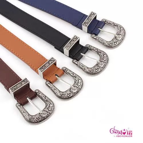 Ретро классический модный ремень, джинсы в стиле хип-хоп, штаны, 2 карат, в стиле панк