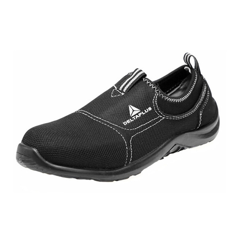 Delta 301215 Miami S1 (Black) Elastic Series Labor Protection Shoes, Anti-Smash and Anti-Static Safety Shoes