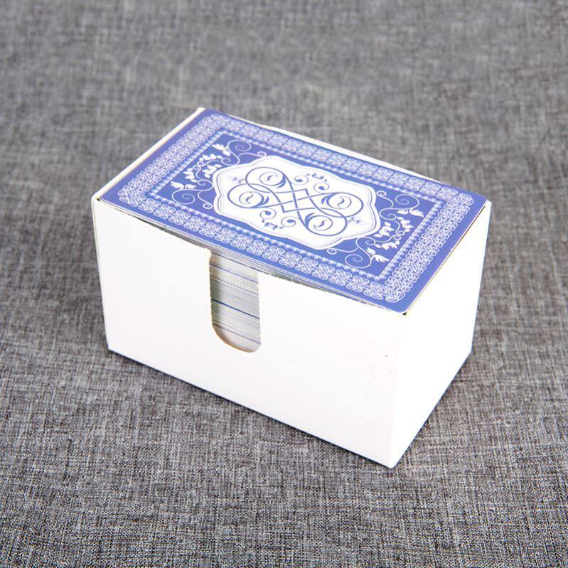 Blank Poker Single Sided Double Sided Chess Room Mahjong Card Chips Card Wordless Cardboard Card Writing Drawing Card