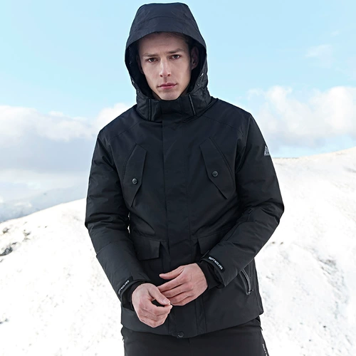 Tmall, septwolves, мужской демисезонный пуховик, короткая спортивная трендовая куртка с капюшоном, 2020