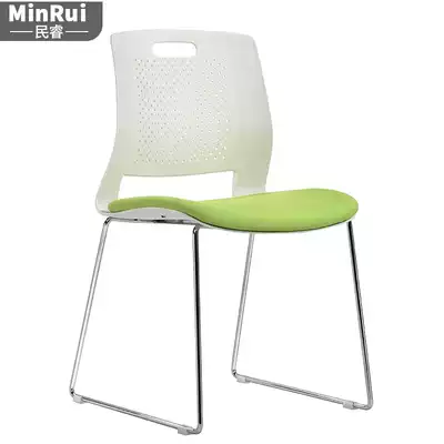 Bow Office conference chair simple Modern Stackable backrest meeting meeting guest mesh training chair computer seat