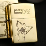 Zhibao Zippo Kerosene Ligher, как горный сдвоенный двойной день резьбы отца