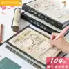 Graduation and growth memorial book for primary school students Graduation memorial book Female Korean version loose-leaf sixth grade net red retro memories guestbook