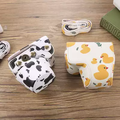Applicable Sony A6400 protective cover cartoon A6300 literary A5100 holster NEX5R cute A6100 photography bag A5000 A6000 Camera Bag 5T oblique