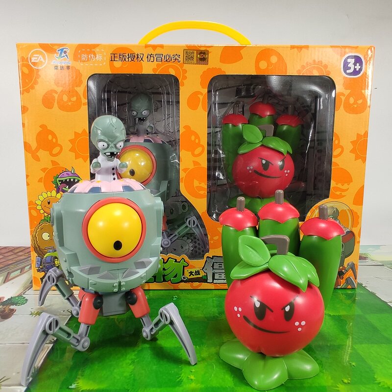 Genuine Plants vs. Zombie Toys Apple Mortar New Shells Future Zombie Doctor Chicken 2
