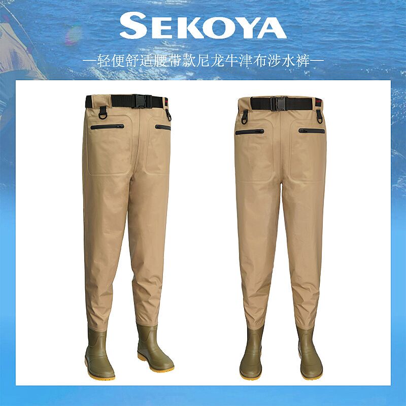 Waist-High Wading Pants, Fishing Gear, Fishing Suit, Stream Fishing One-Piece Waterproof Rain Pants, Durable Half-Body Wading Pants for Sea Fishing Waist-High Wading Pants, Fishing Gear, Fishing Suit, Stream Fishing One-Piece Waterproof Rain Pants, Durable Half-Body Wading Pants for Sea Fishing