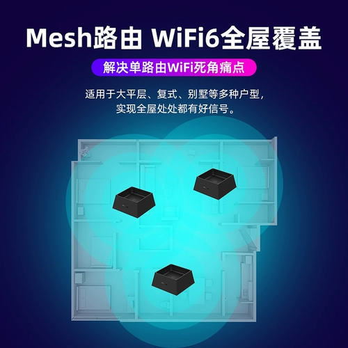 Маршрутизатор Tplink Whole House Wi -Fi6 Mesh Zi Mother Router Router Home Gigabit High -Speed ​​Wi -Fi Home Signal Увеличенное усилитель Hua Hua TPAP Wireless AP Панель K30 -AX3000