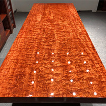 Size:332*125*10 Bahua large board solid wood log mahogany tea table Tea table Tea board boss desk