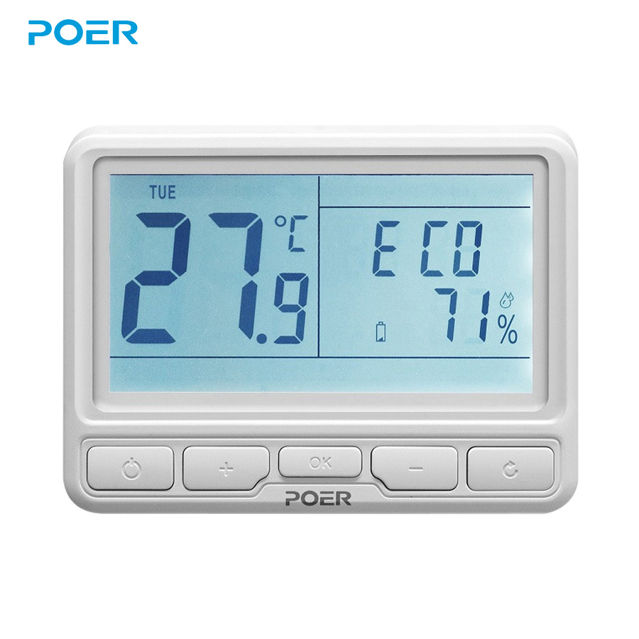 Perr Wireless Program Design Thermostat Battery Power Two Water Heating Wall Heating Wall Hanging Furnace