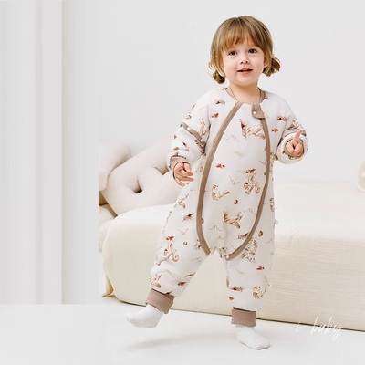 ibaby四季通用蚕丝防踢宝宝睡袋