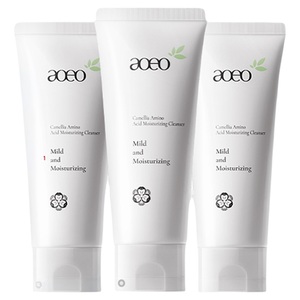 AOEO山茶花氨基酸沁润洗面奶深层清洁毛孔保湿补水
