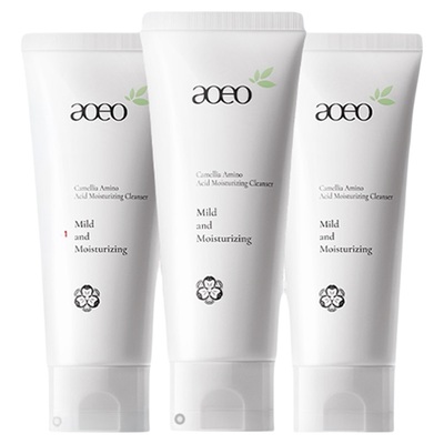 AOEO山茶花氨基酸敏感舒缓洗面奶