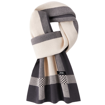 Jeep winter men's warm scarf