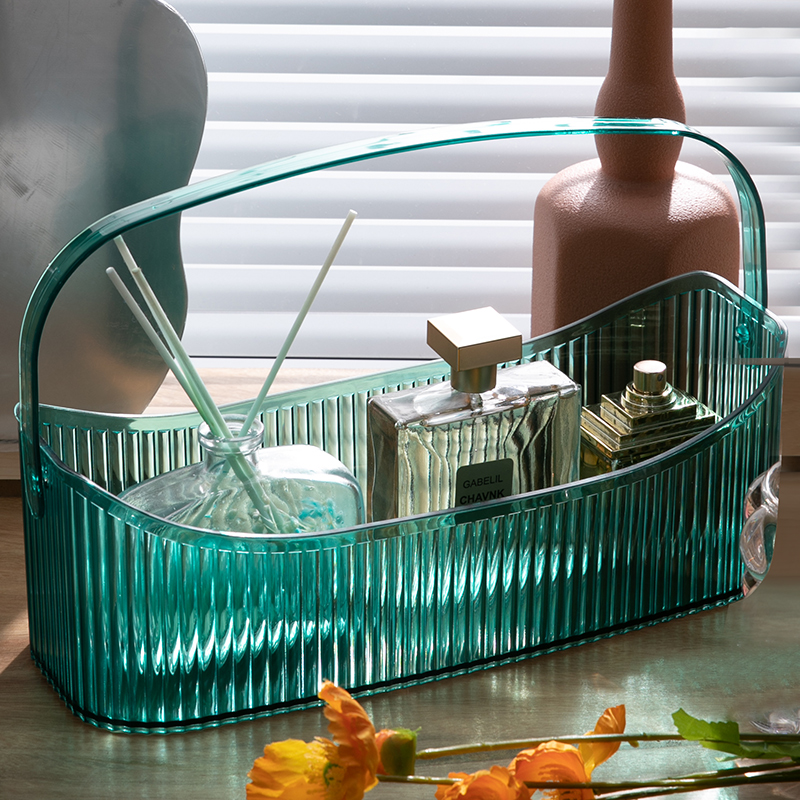 Sky Mouse Hand containing basket Bathroom Tabletop Debris containing basket Zero Cosmetics Large Capacity Hand Storage Hamper