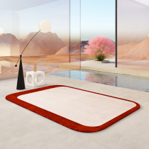 (One blanket one painting)Original design Modern minimalist light luxury carpet Living room bedroom Nordic sofa Coffee table mat