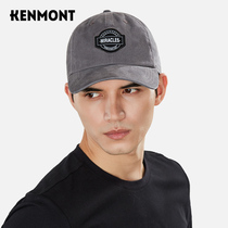  Camon cotton embroidered hat mens baseball cap summer extended brim solid color cap tide brand spring sunscreen cap