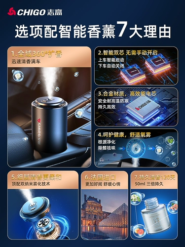 Очиститель воздуха для авто, дезодорант, спрей, ультразвуковой аромадиффузор