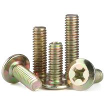 Crib screw accessories Home fastening screw solid wood furniture flat head inverted cross screw 6 * 35-75