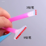 Бриллиантовая живопись приклеивает буровой инструмент девять -набор, бриллиантовый артефакт, девять бриллиантов с двойной головкой, мультифункциональные 3 бриллианты, девять бриллиантов, ручка для быстрого точки