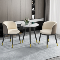 Balcony Small Table Chairs Casual Creative Balcony Table And Chairs Three Sets Tea Table Light Lavish Tea Table And Chairs Combined Modern Brief