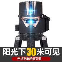 Infrared level meter High-precision strong light thin line laser leveling instrument outdoor dedicated green light automatic leveling line