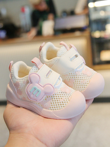 Toddler Shoes Baby Girls' Breathable Mesh Single-Layer Shoes Spring and Summer 0-1-3 Years Old Non Slip Soft Bottom Boy'