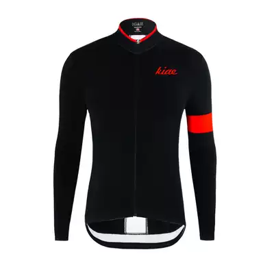 KIAE road bike autumn and winter windproof fleece warm riding clothing mountain bike long sleeve cycling jacket men and women