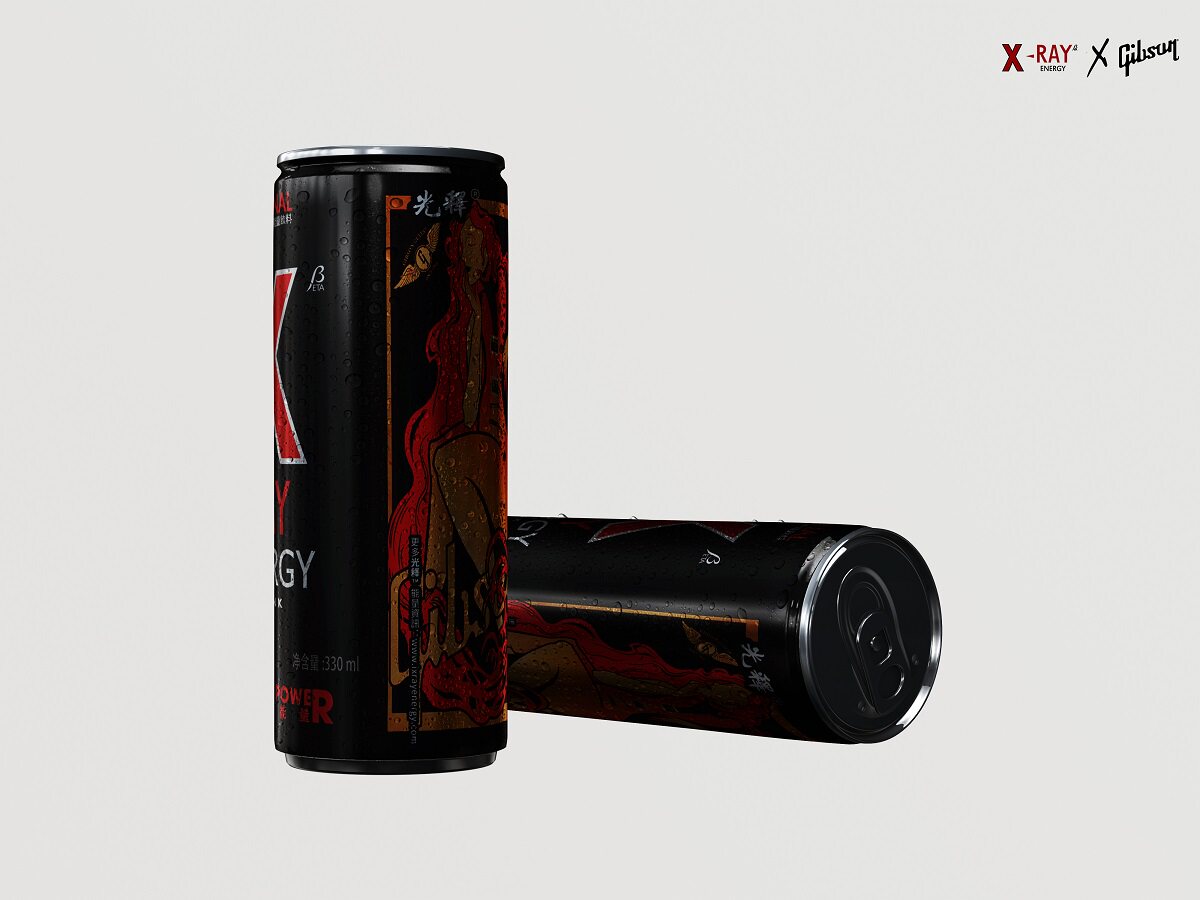 Photorejusted XRAY Fortified Vitamin Energy Drink Limited Edition Six-Pack 330ml*6 Cans.