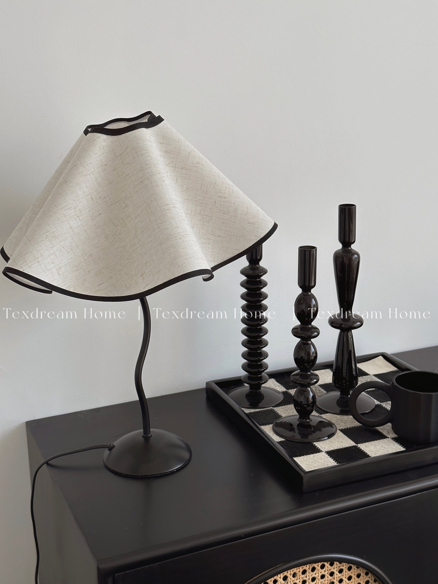 Texdream Attitude Petal Umbrella Lights for Advanced Sensory Brief Desk Lamp Small Night Light Bedroom Bedside Atmosphere Light-Taobao