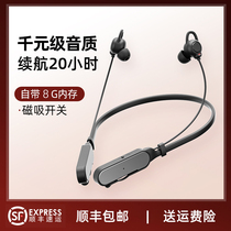 Wireless bluetooth headset semi-in-ear hanging ear type 2022 new female ultra-long battery life sports running special noise reduction