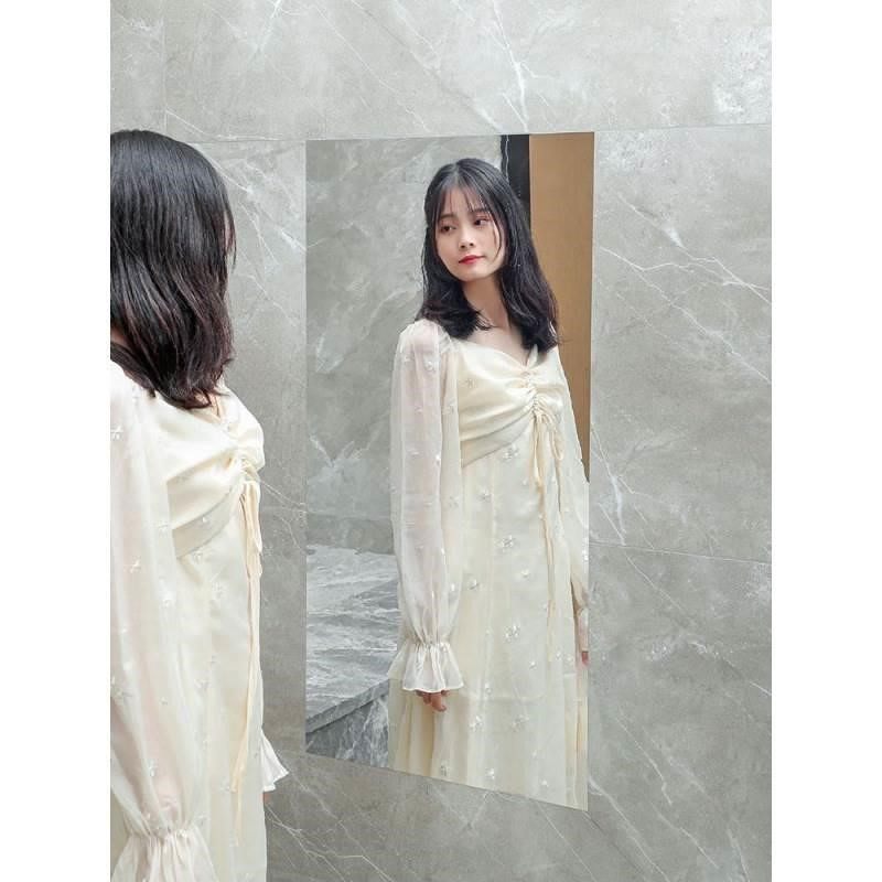Soft mirror clothing self-adhesive glass wall paste YGH desktop mirror rear mirror paper wall sticker ultra-thin wear sticky paper plastic