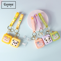 Cute Zero Wallet Woman Mini Wallet Woman 2022 New Zipped Coin Bag Student Small Containing Headphone Bag