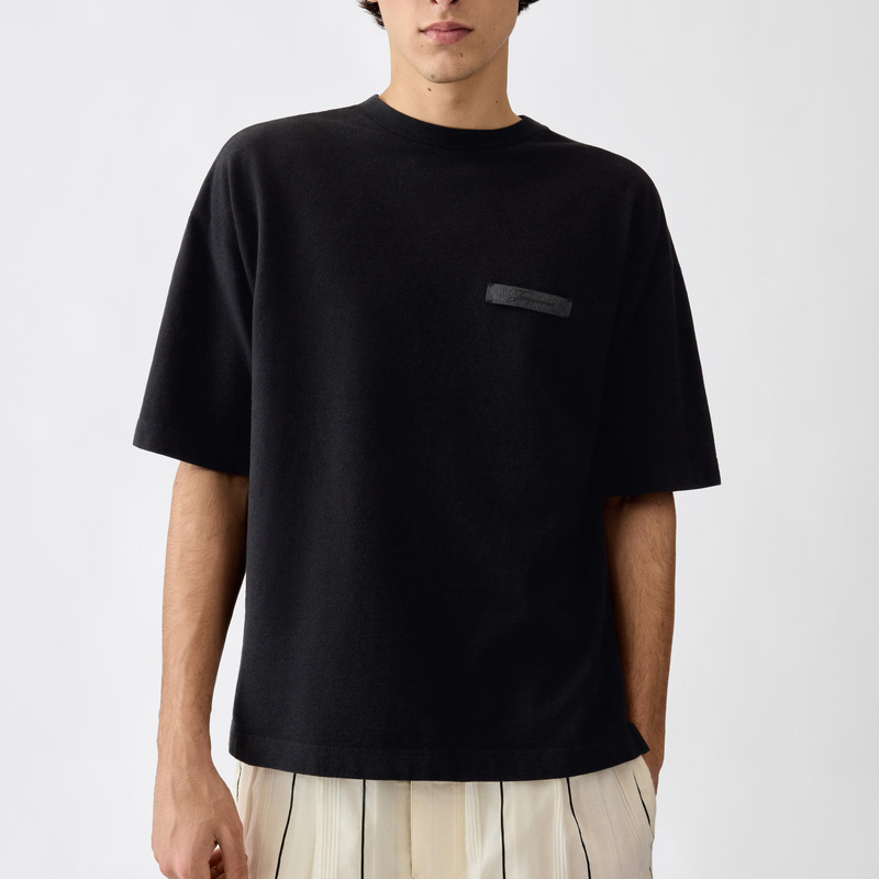 Jacquemus 2026 New Short-Sleeved T-Shirt, Loose, Casual, Versatile, Fashionable and Trendy Top Jacquemus 2026 New Short-Sleeved T-Shirt, Loose, Casual, Versatile, Fashionable and Trendy Top