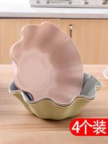 Candy plate front desk fruit plate Net red creative personality fashion ornaments fruit loaded melon seed plate living room home