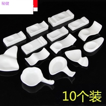 Small hold for chopsticks creative chopsticks white ceramic chopsticks rack hotel Table tableware dual-purpose spoon