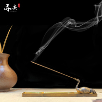 Ma Weidu is the same as the sterling silver handmade crane line incense incense burner incense line incense tea room tea set gift male