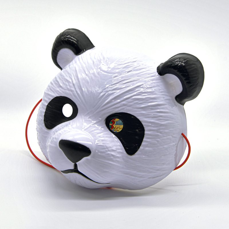 インターネットセレブのハッピーレッサーパンダ型マスクパーティー誕生日デコレーション新しい風船動物面白いカンフーマスク