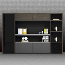 Office filing cabinet information Cabinet simple modern Board fashion bookcase office furniture wooden cabinet high cabinet