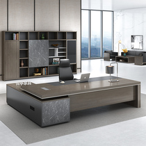 Boss desk simple modern new Chinese big class desk single president desk manager table and chair combination office furniture