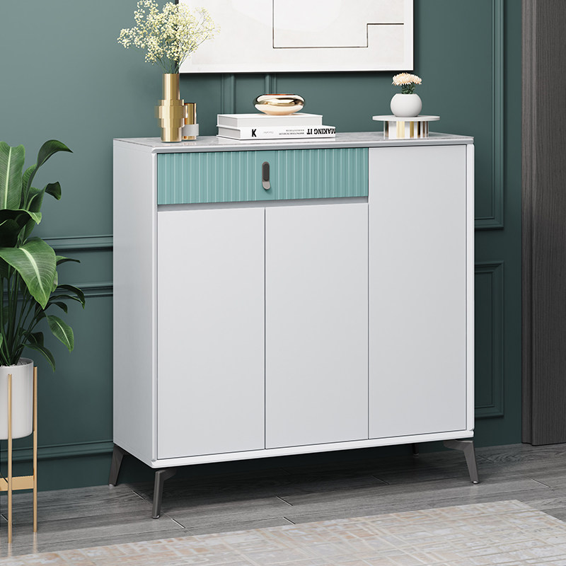 Shoe cabinet doorway large capacity modern minimalist entrance door light and luxurious entrance door hall cabinet locker lockers