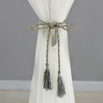 Tassel curtain curtain curtain bed rope fixed