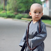 Little monk clothes childrens robe suit summer little monk performance clothing one year old two or three year old baby photography clothing