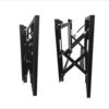 Front maintenance hydraulic bracket 65/75/86/98/100/120-inch splicing screen TV wall embedded telescopic hanger