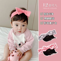 Meng fun baby wig bow hair band Net red baby fontanelle headband hair accessories children Korean bangs headgear